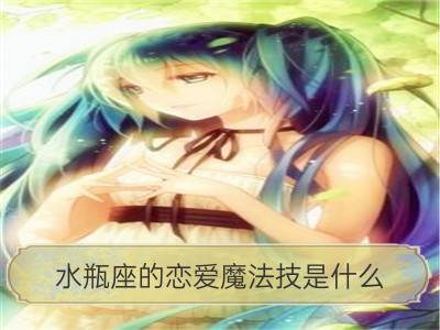 水瓶座的恋爱魔法技是什么？_处女座的恋爱魔法技是什么？